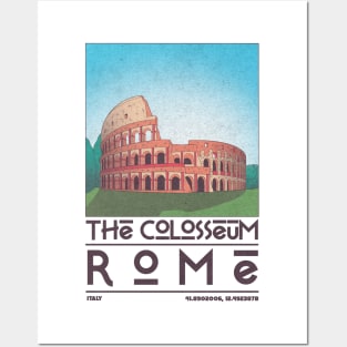 The Colosseum, Rome Posters and Art